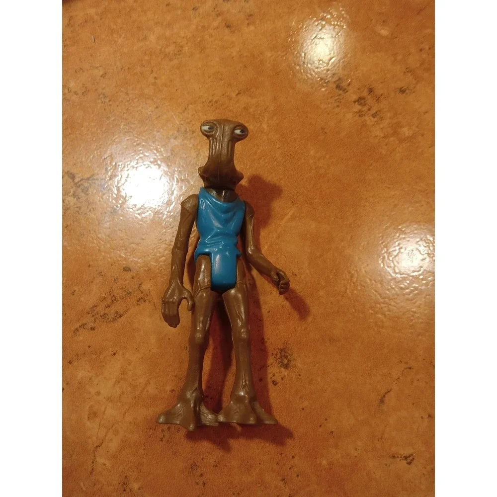 Vintage Star Wars Kenner Hammerhead Ithorian Action Figure Brown Blue Alien Toy